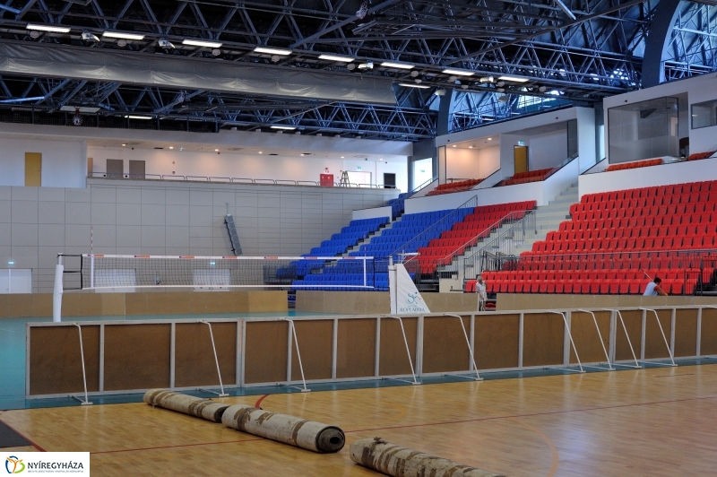 Nyíregyházán a női röplabda válogatott