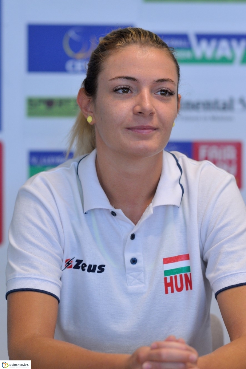 Nyíregyházán a női röplabda válogatott