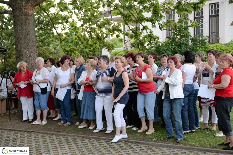 Elnémult a piros gitár-koncert a Bencs Villa udvarán