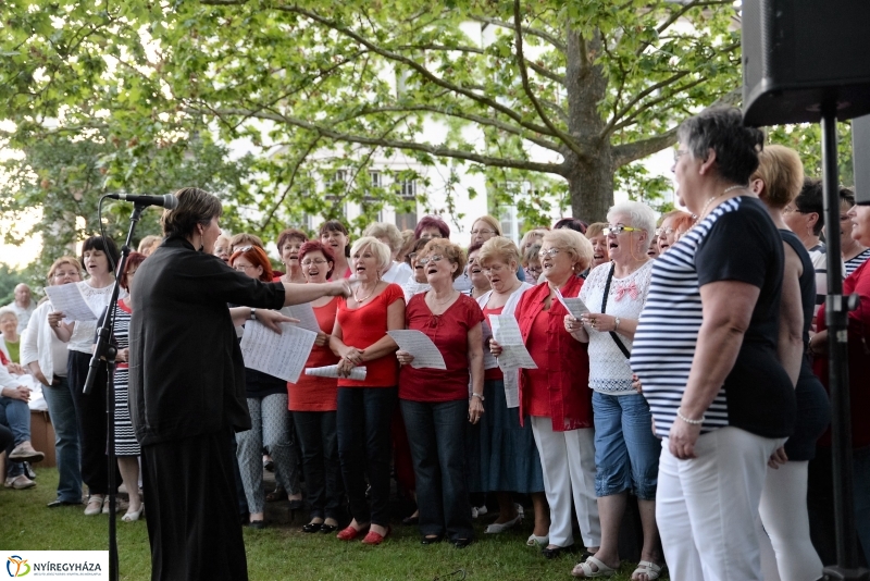 Elnémult a piros gitár-koncert a Bencs Villa udvarán