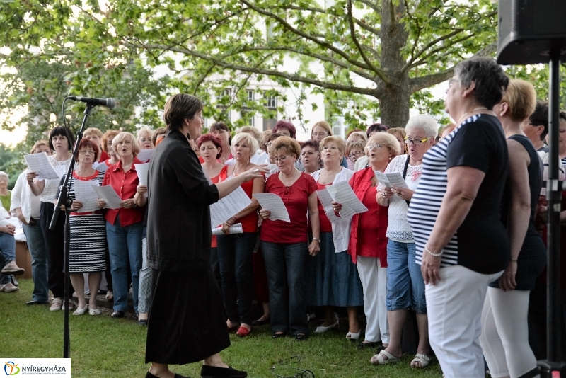Elnémult a piros gitár-koncert a Bencs Villa udvarán