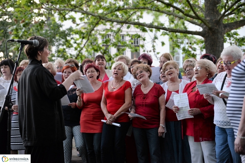Elnémult a piros gitár-koncert a Bencs Villa udvarán