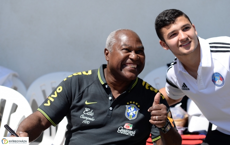 Világbajnok érkezett a Bozsik Akadémia edzésére