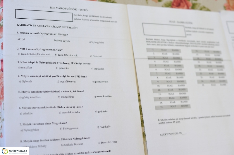 Kis Városvédők döntője