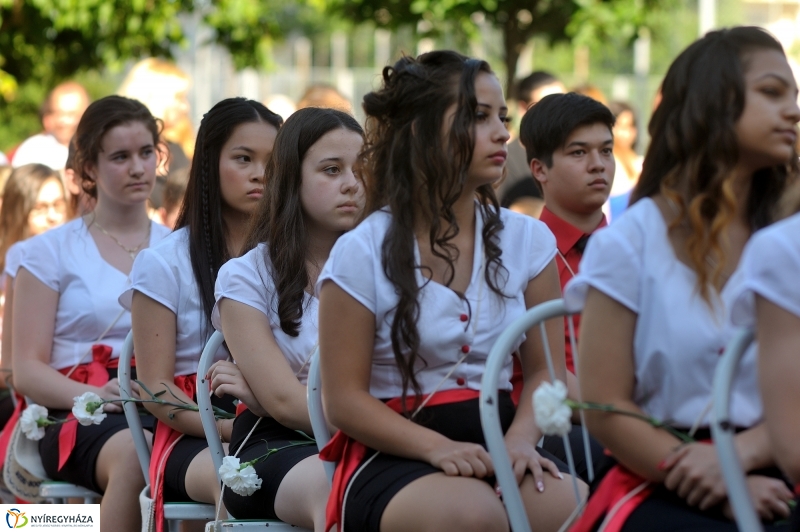 Ballagás a Móra iskolában