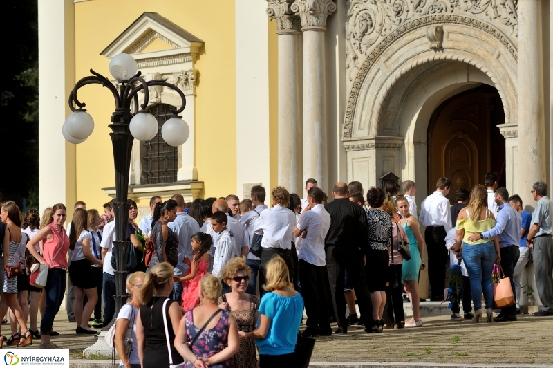 Ballagás az Evangélikus iskolában