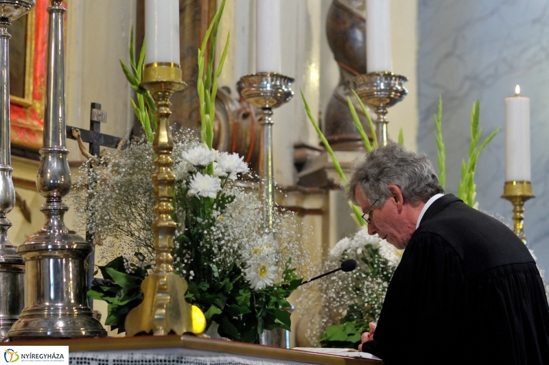 Ballagás az Evangélikus iskolában