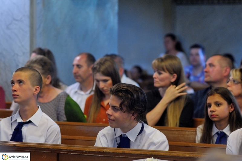 Ballagás az Evangélikus iskolában