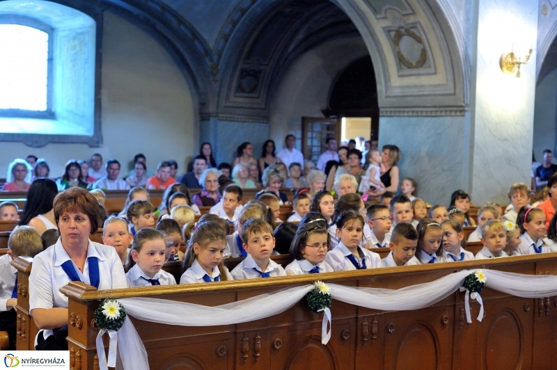 Ballagás az Evangélikus iskolában