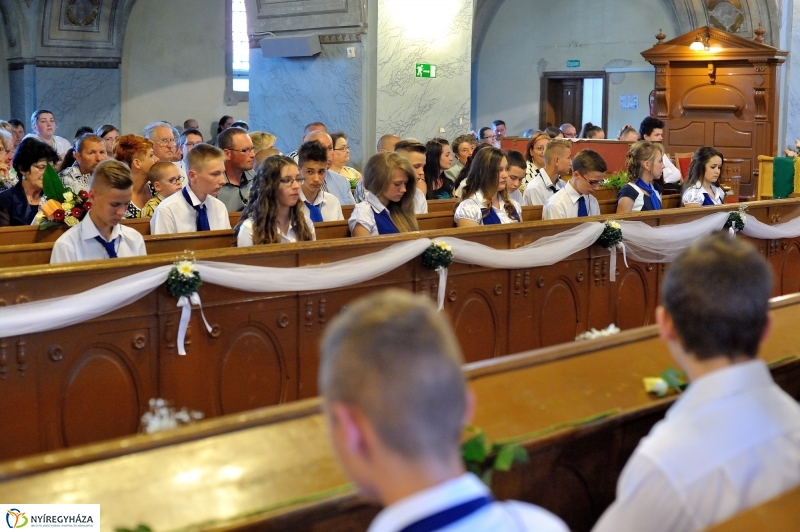 Ballagás az Evangélikus iskolában