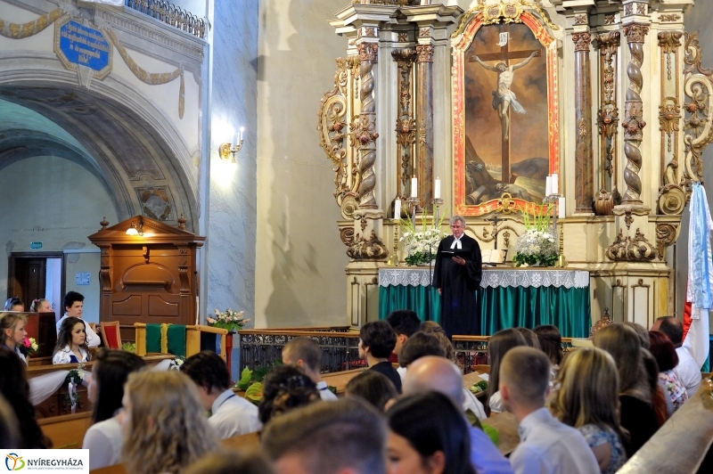 Ballagás az Evangélikus iskolában