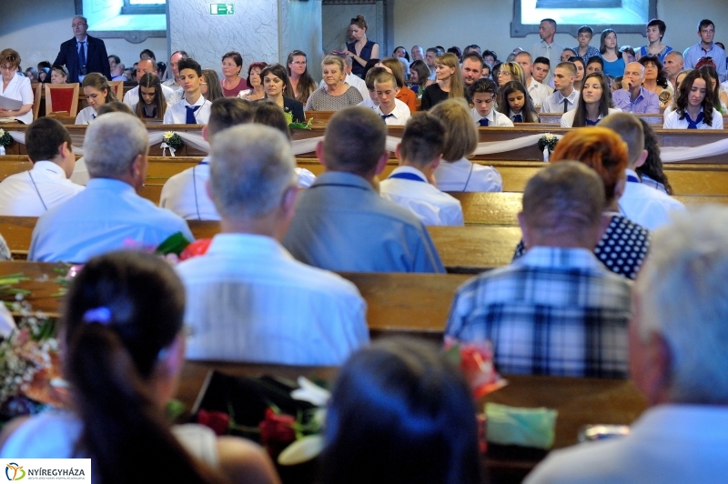 Ballagás az Evangélikus iskolában