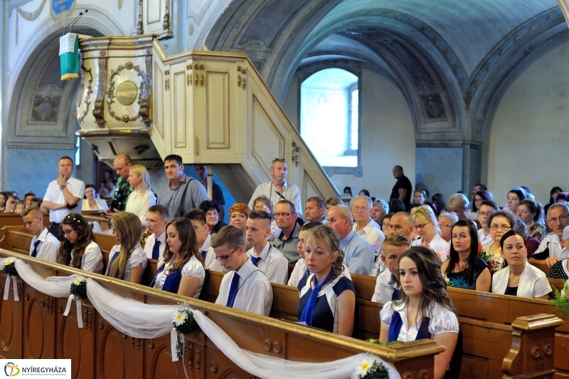 Ballagás az Evangélikus iskolában