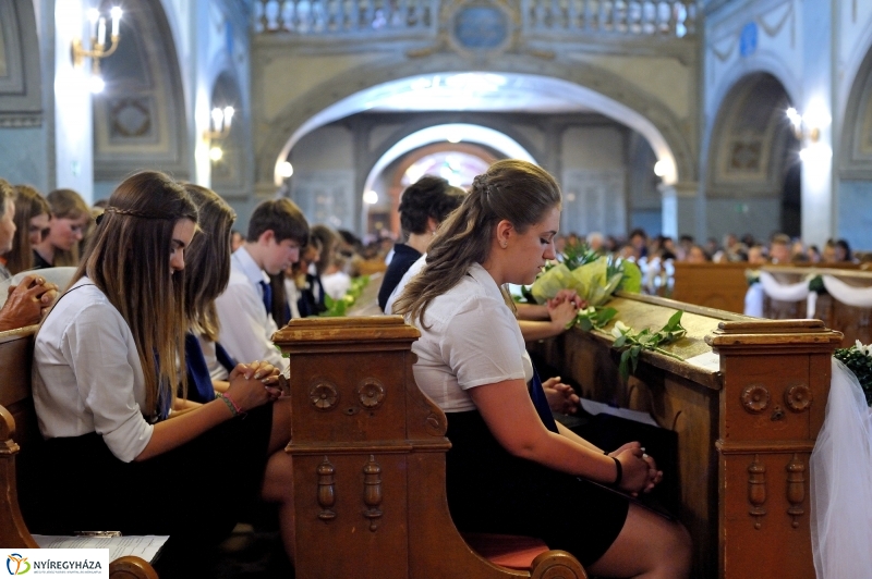 Ballagás az Evangélikus iskolában