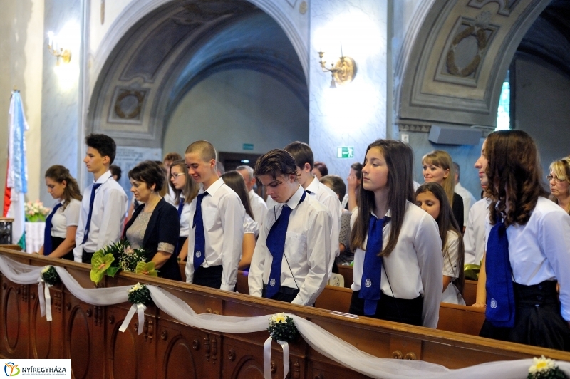 Ballagás az Evangélikus iskolában