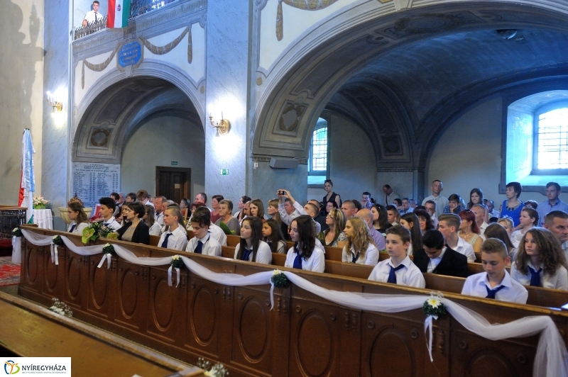 Ballagás az Evangélikus iskolában