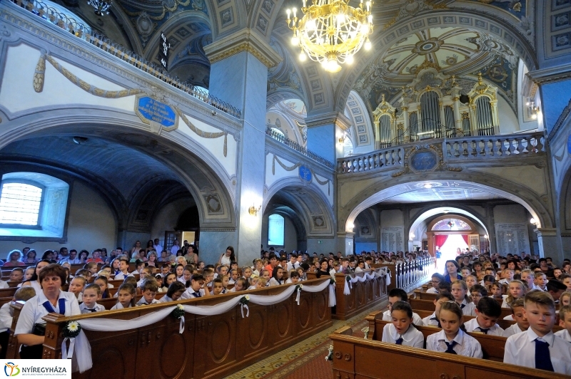 Ballagás az Evangélikus iskolában