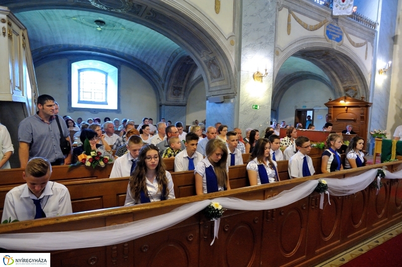 Ballagás az Evangélikus iskolában