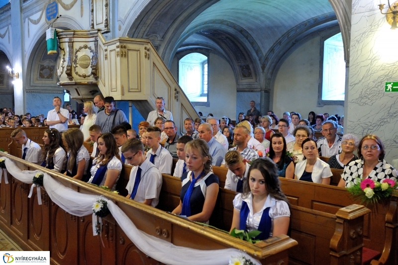 Ballagás az Evangélikus iskolában