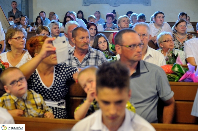 Ballagás az Evangélikus iskolában