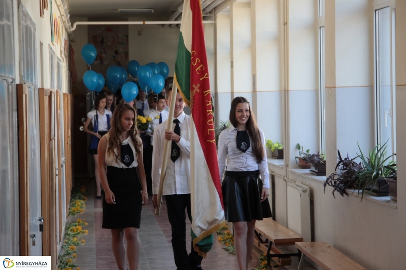 Vécseys diákok búcsúja