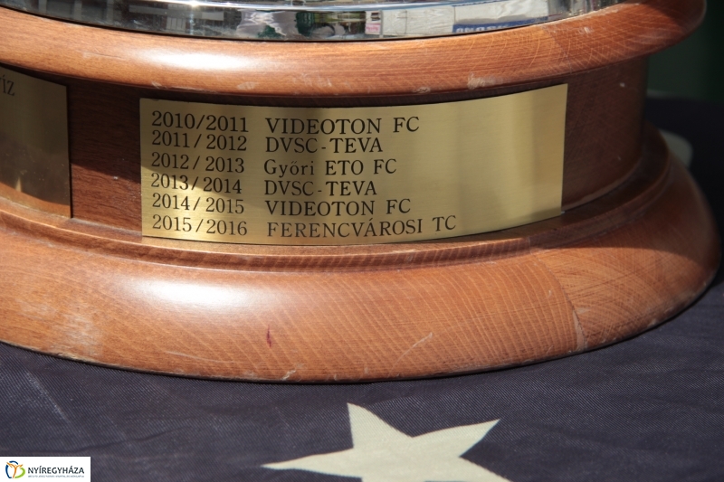 Fradi trófeák Nyíregyházán