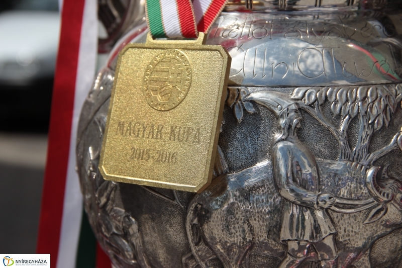 Fradi trófeák Nyíregyházán