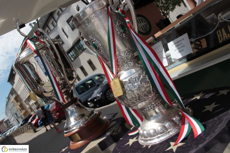 Fradi trófeák Nyíregyházán