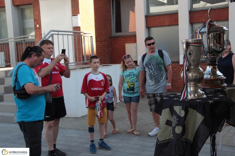 Fradi trófeák Nyíregyházán