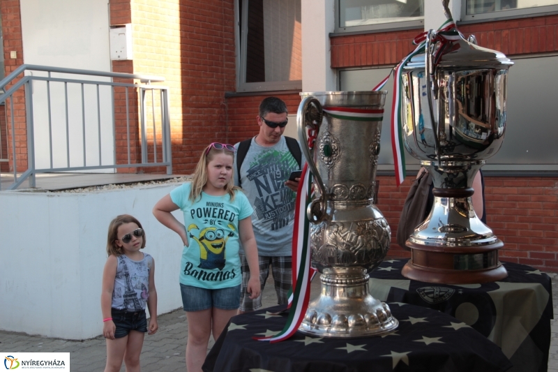 Fradi trófeák Nyíregyházán