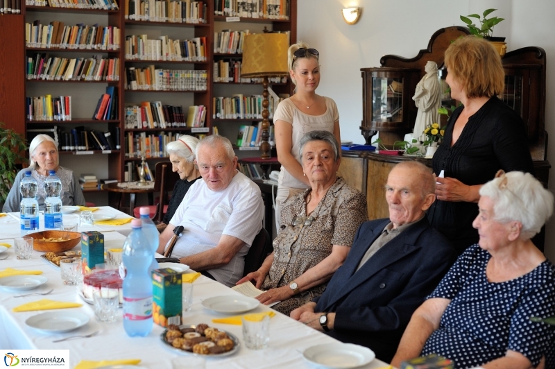 Szépkorú köszöntése - Farkas Miklósné