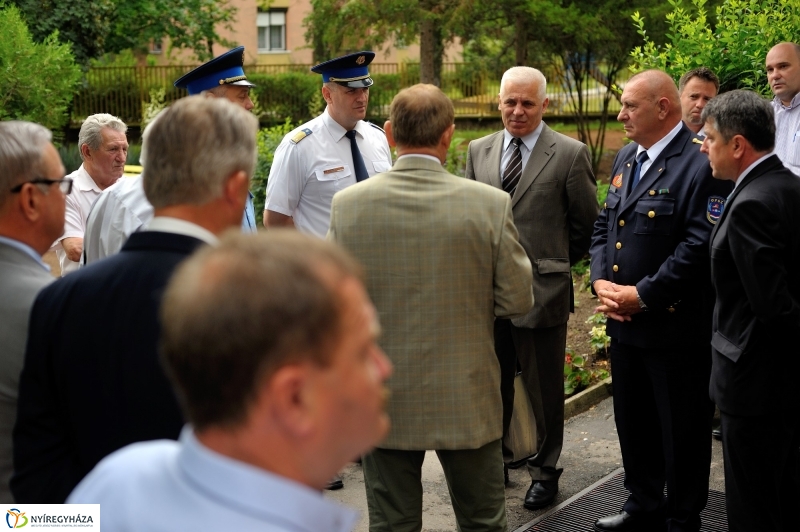 Polgárőr iroda átadás