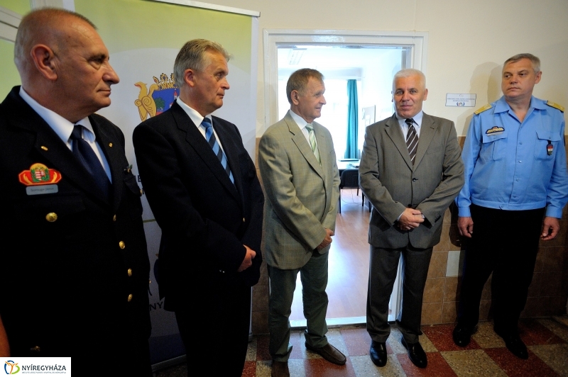 Polgárőr iroda átadás