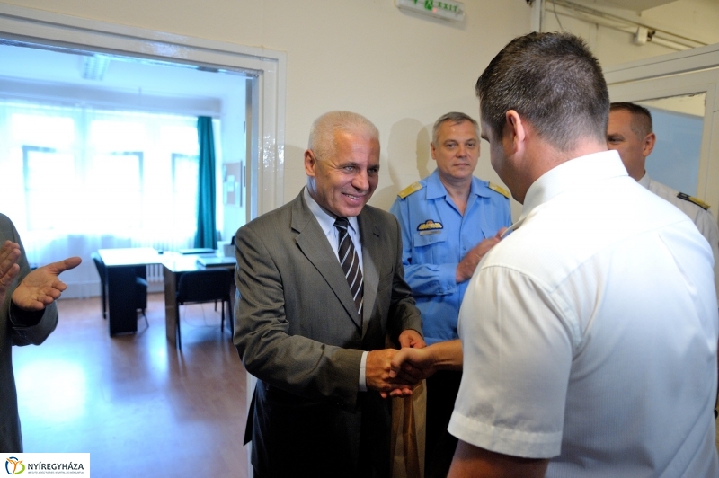 Polgárőr iroda átadás