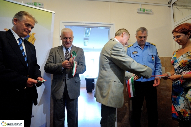 Polgárőr iroda átadás