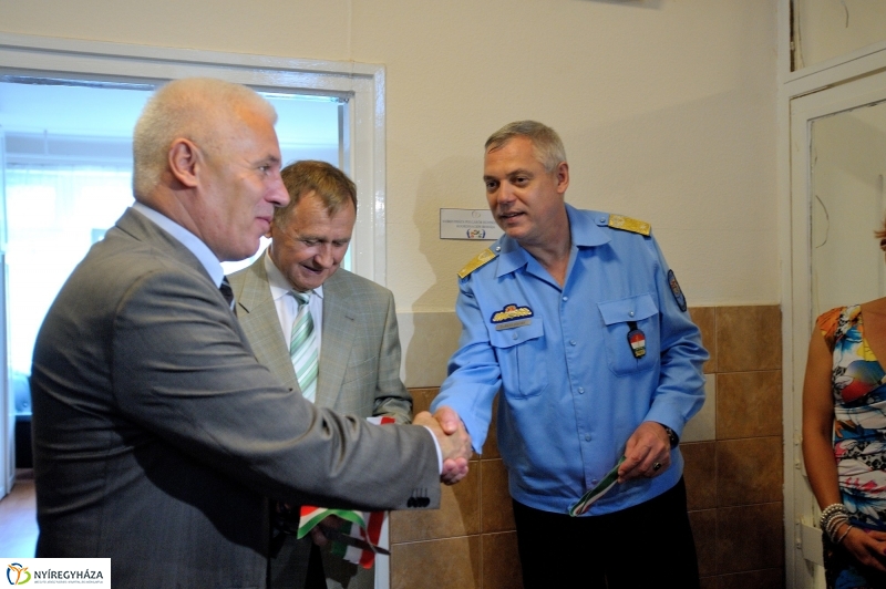 Polgárőr iroda átadás