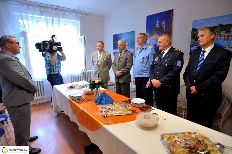 Polgárőr iroda átadás
