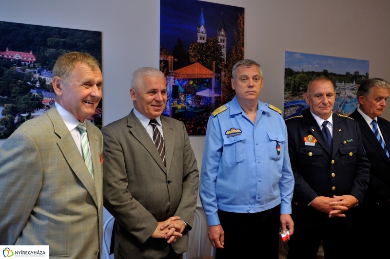 Polgárőr iroda átadás