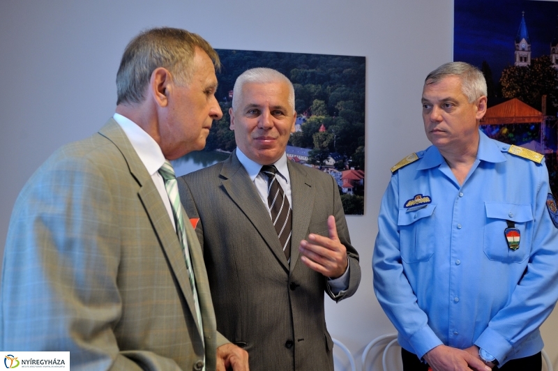 Polgárőr iroda átadás