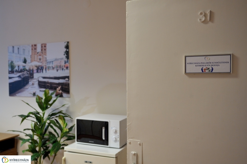 Polgárőr iroda átadás