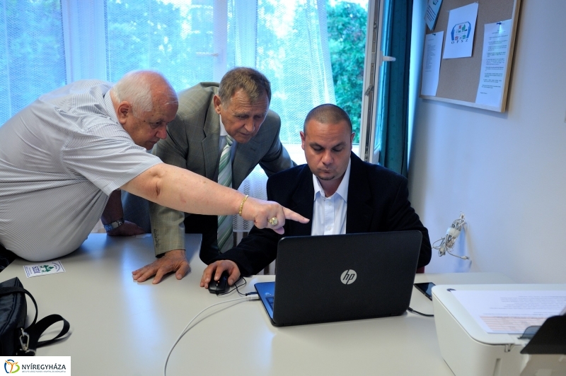 Polgárőr iroda átadás