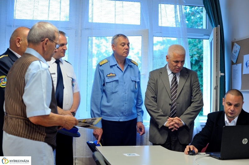 Polgárőr iroda átadás