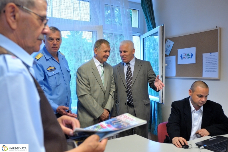 Polgárőr iroda átadás