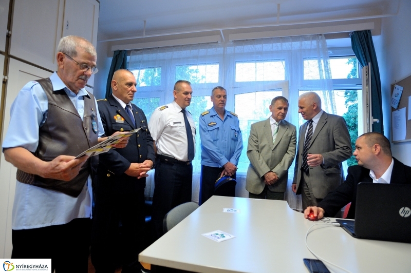 Polgárőr iroda átadás