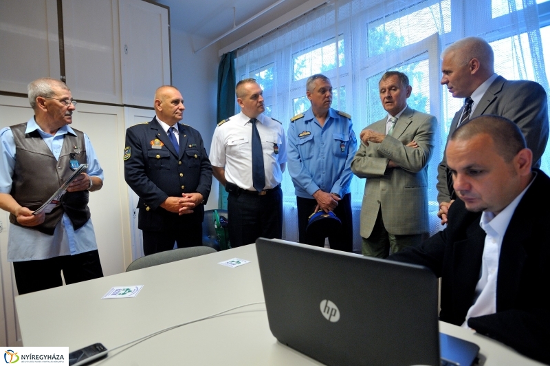 Polgárőr iroda átadás