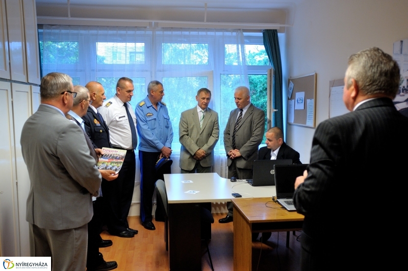 Polgárőr iroda átadás