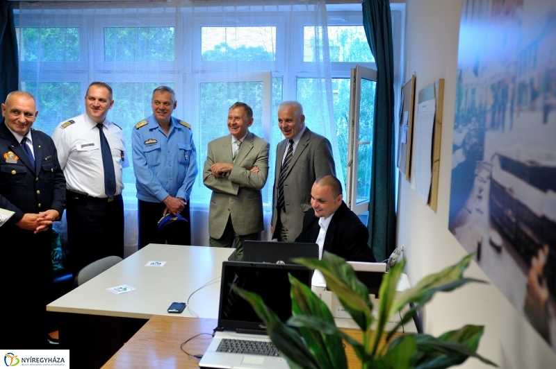 Polgárőr iroda átadás