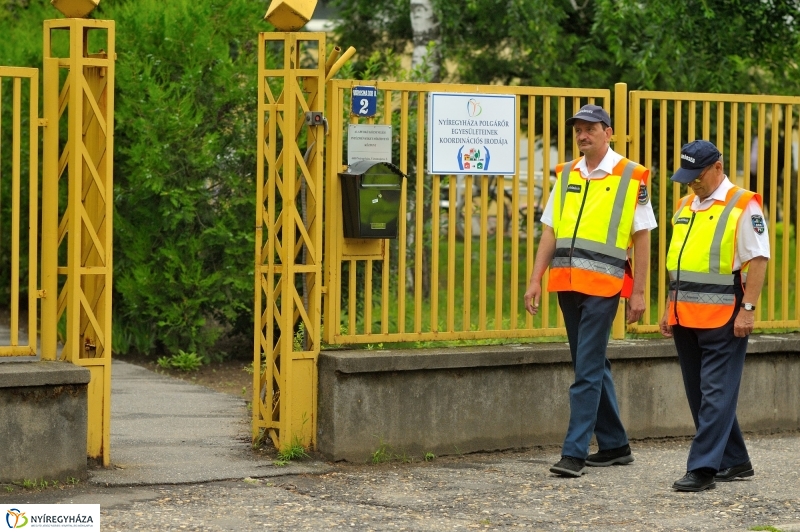 Polgárőr iroda átadás