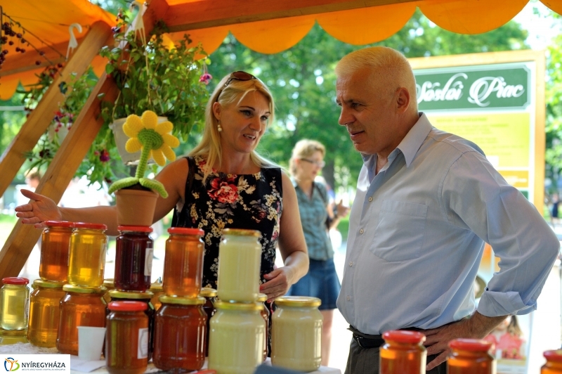 Megnyitották a Sóstói Piacot