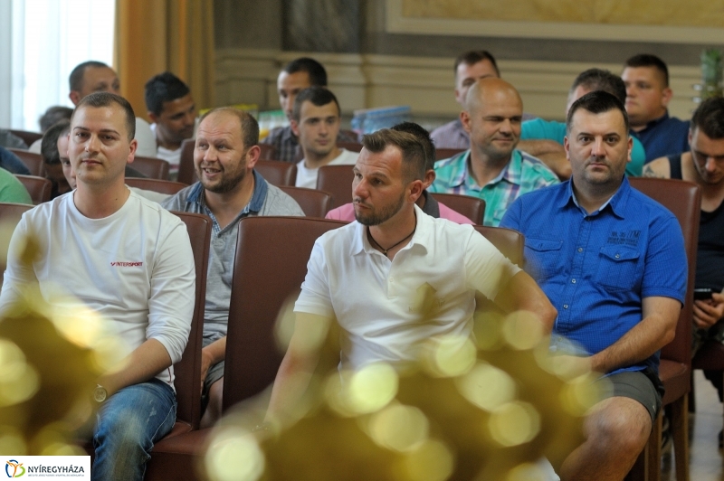 Kispályás foci díjazása